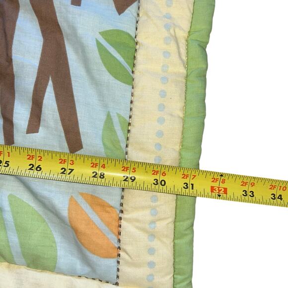 VIntage Winnie the Pooh Crib Blanket Baby Blanket Piglet Eeyore Tigger - Picture 4 of 6